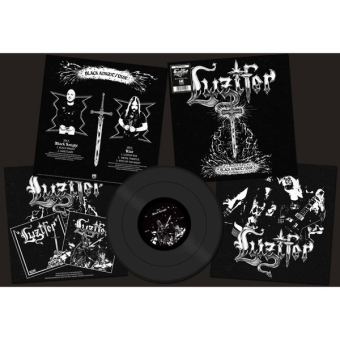 LUZIFER Black Knight / Rise LP BLACK [VINYL 12"]